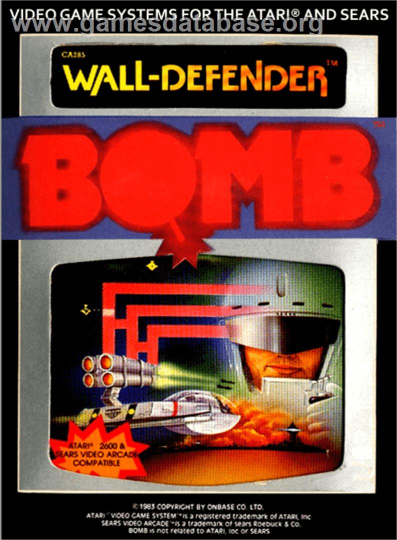 Wall-Defender - Atari 2600 - Artwork - Box