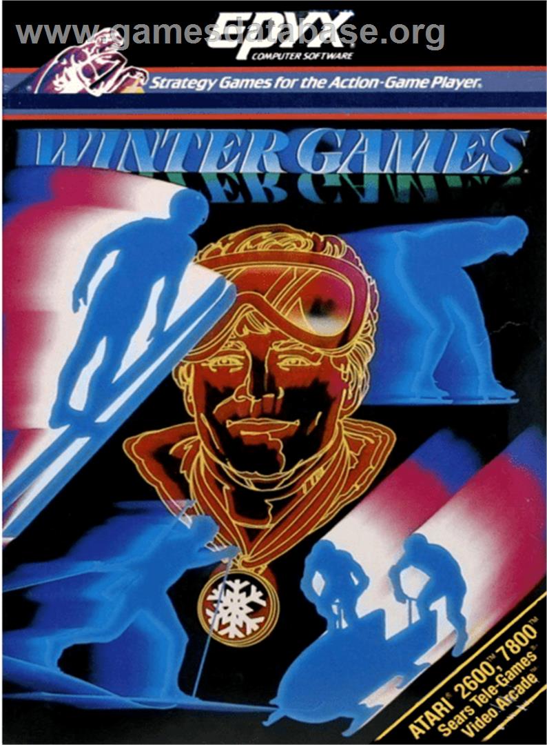 Winter Games - Atari 2600 - Artwork - Box