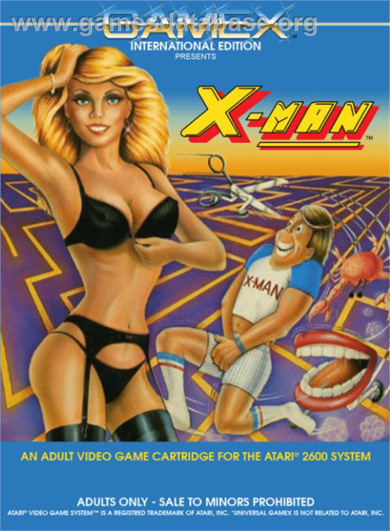 X-Man - Atari 2600 - Artwork - Box