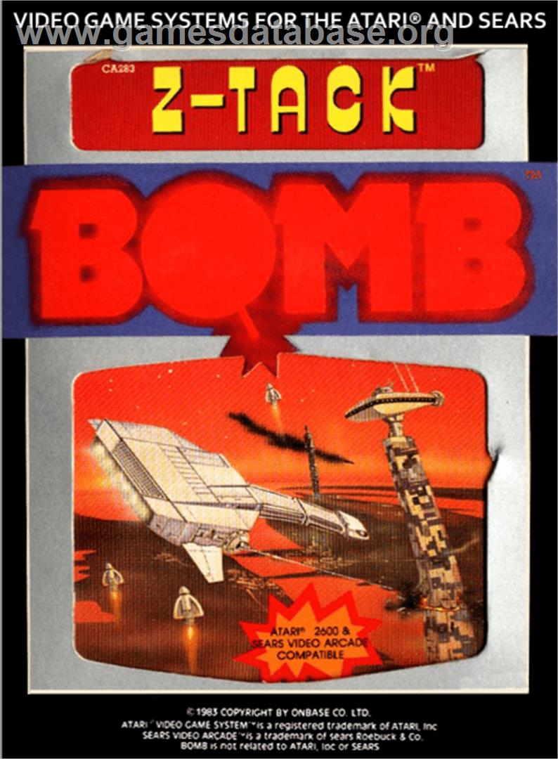 Z-Tack - Atari 2600 - Artwork - Box
