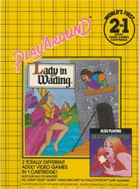 Box back cover for Beat 'Em & Eat 'Em/Lady in Wading on the Atari 2600.