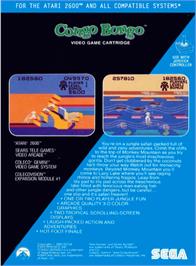 Box back cover for London Blitz on the Atari 2600.