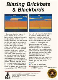 Box back cover for Save the Whales on the Atari 2600.