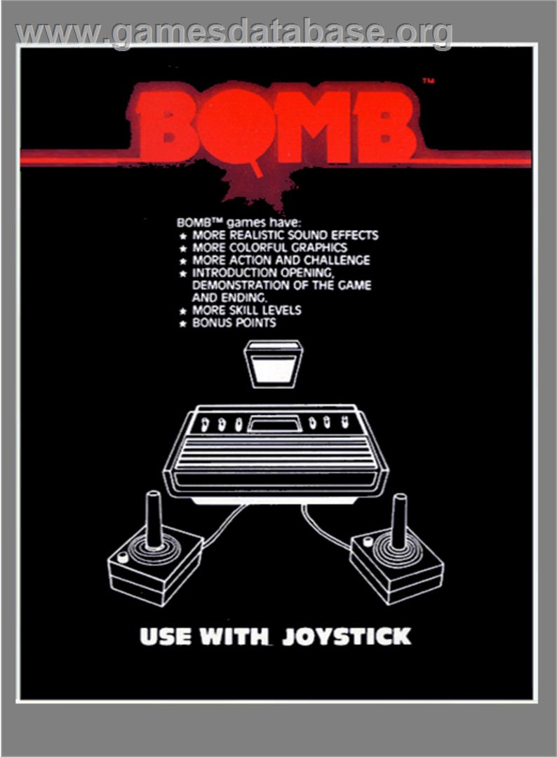 Wall-Defender - Atari 2600 - Artwork - Box Back