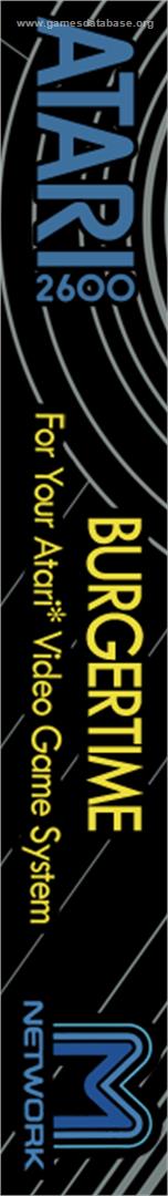 BurgerTime - Atari 2600 - Artwork - CD