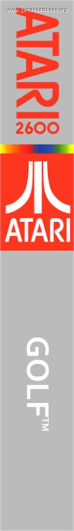 Golf - Atari 2600 - Artwork - CD