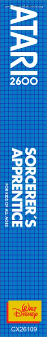 Sorcerer's Apprentice - Atari 2600 - Artwork - CD