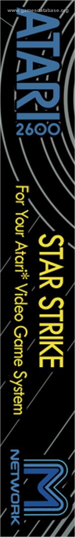Star Strike - Atari 2600 - Artwork - CD