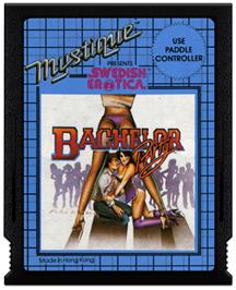 Cartridge artwork for Bachelor Party/Gigolo on the Atari 2600.