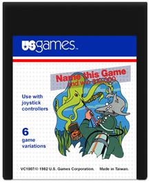 Cartridge artwork for Name this Game on the Atari 2600.
