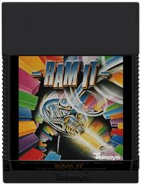 Cartridge artwork for Ram It on the Atari 2600.