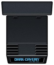 Cartridge artwork for Space Cavern on the Atari 2600.