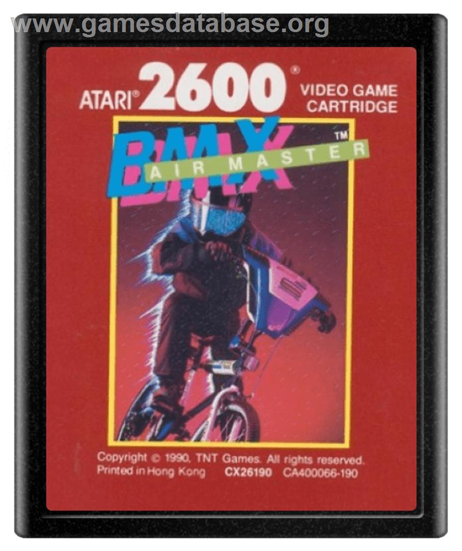 BMX Air Master - Atari 2600 - Artwork - Cartridge