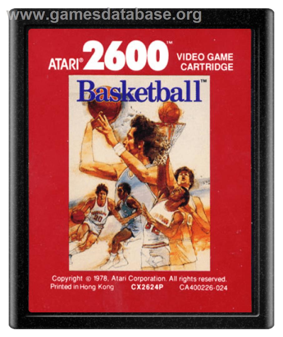Basketball - Atari 2600 - Artwork - Cartridge