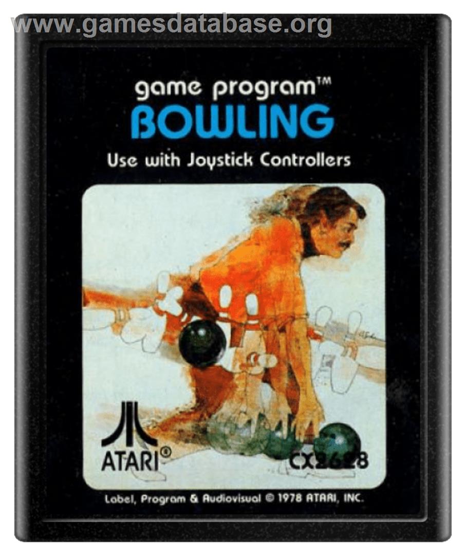 Bowling - Atari 2600 - Artwork - Cartridge