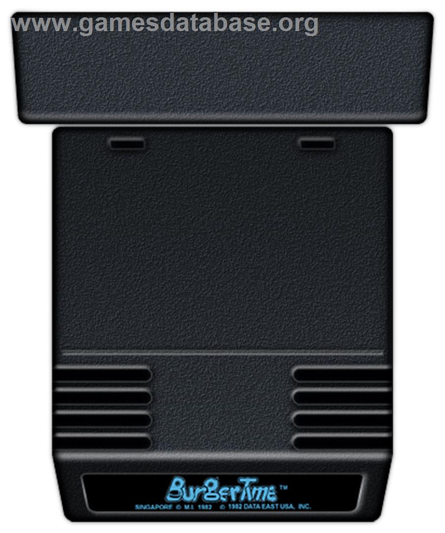 BurgerTime - Atari 2600 - Artwork - Cartridge