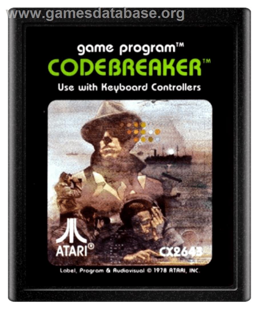 Codebreaker - Atari 2600 - Artwork - Cartridge