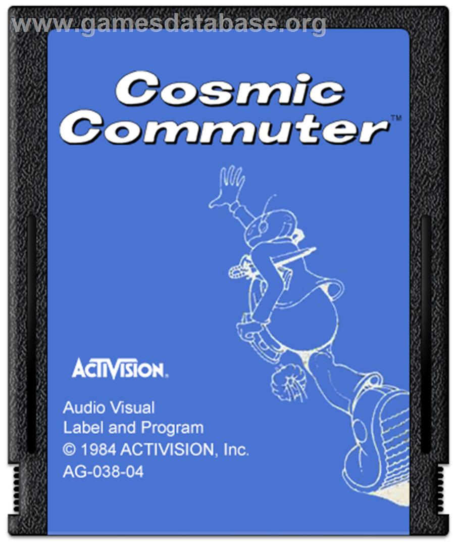 Cosmic Commuter - Atari 2600 - Artwork - Cartridge