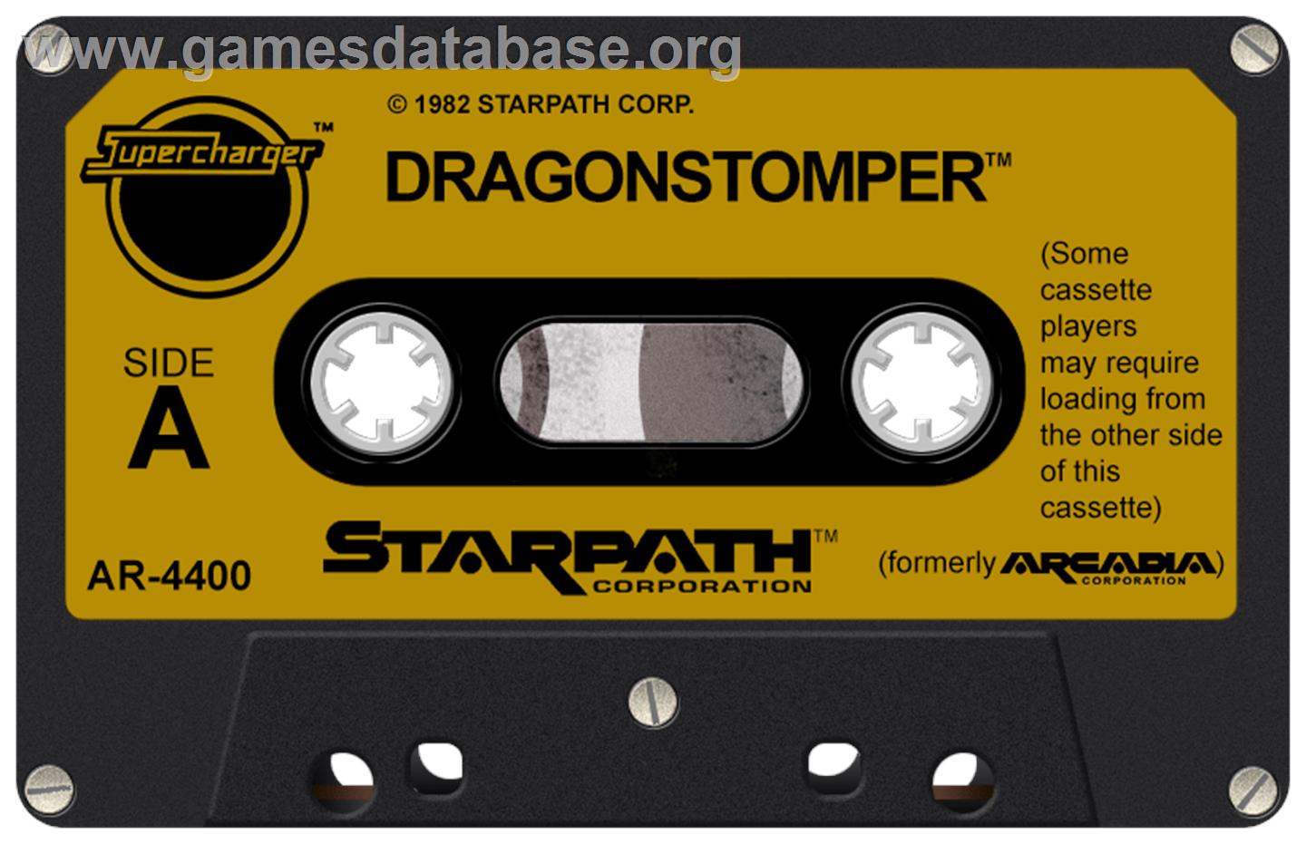 Dragonstomper - Atari 2600 - Artwork - Cartridge