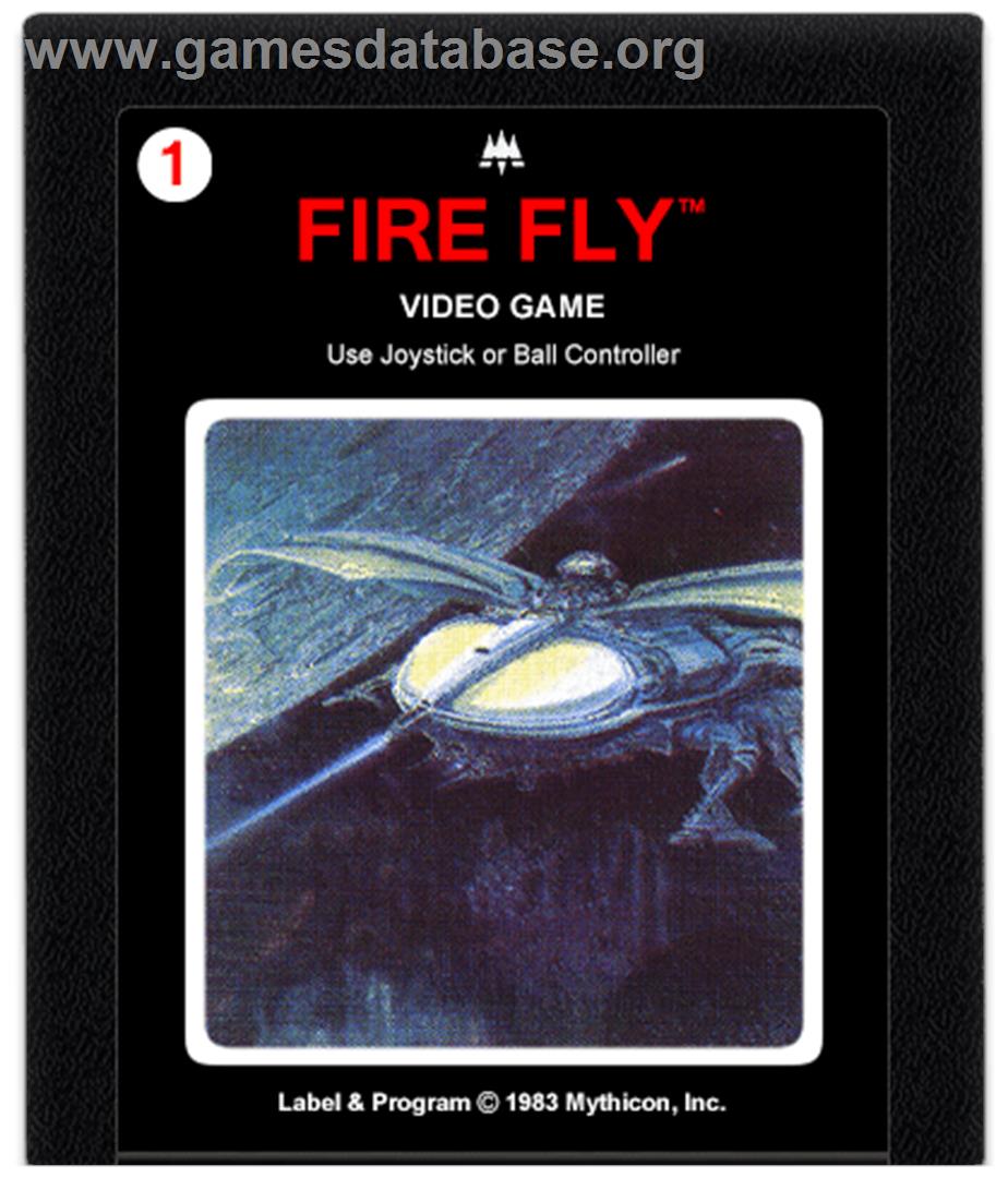 Fire Fly - Atari 2600 - Artwork - Cartridge