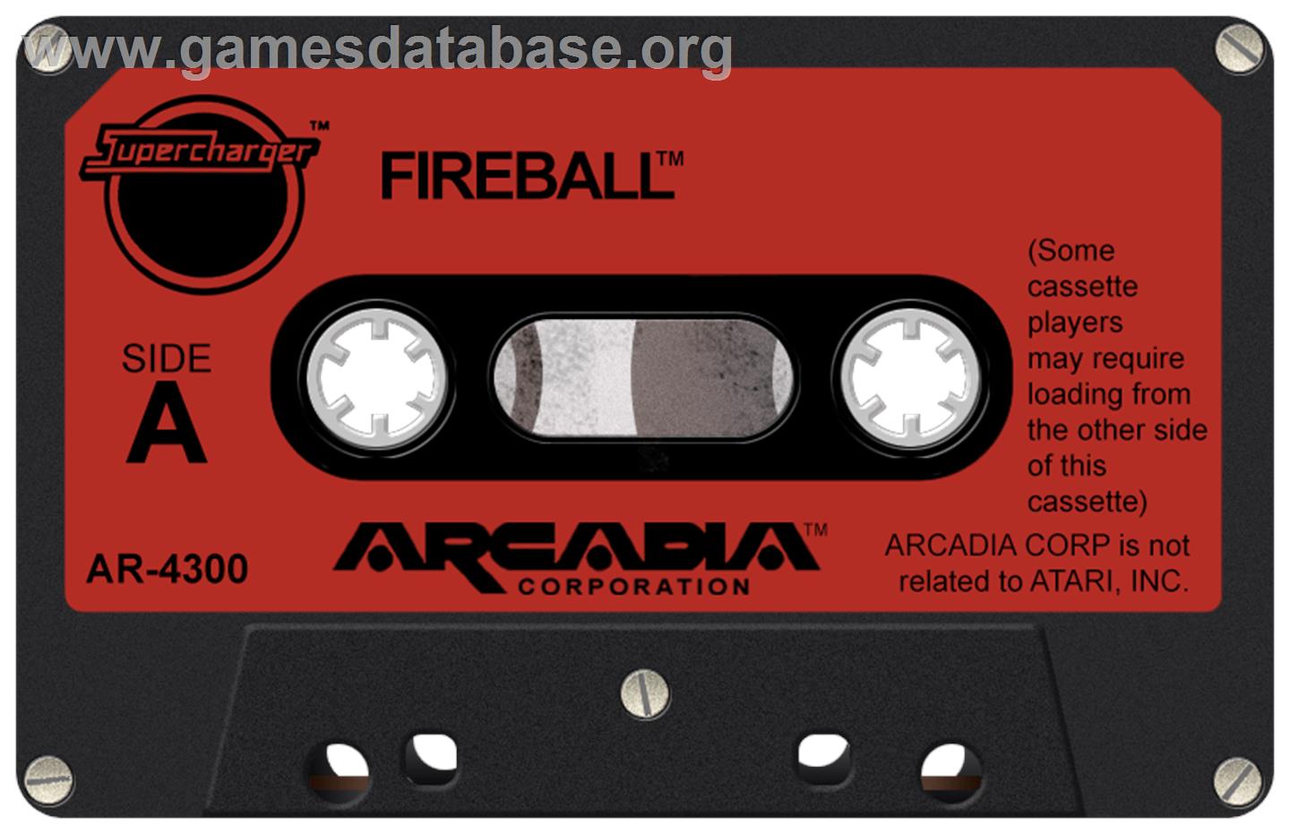 Fireball - Atari 2600 - Artwork - Cartridge