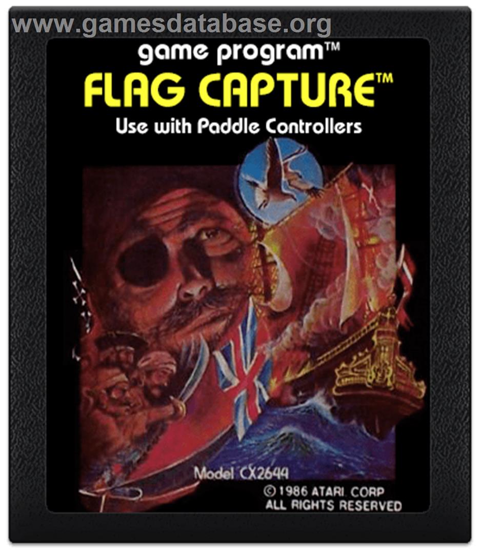 Flag Capture - Atari 2600 - Artwork - Cartridge