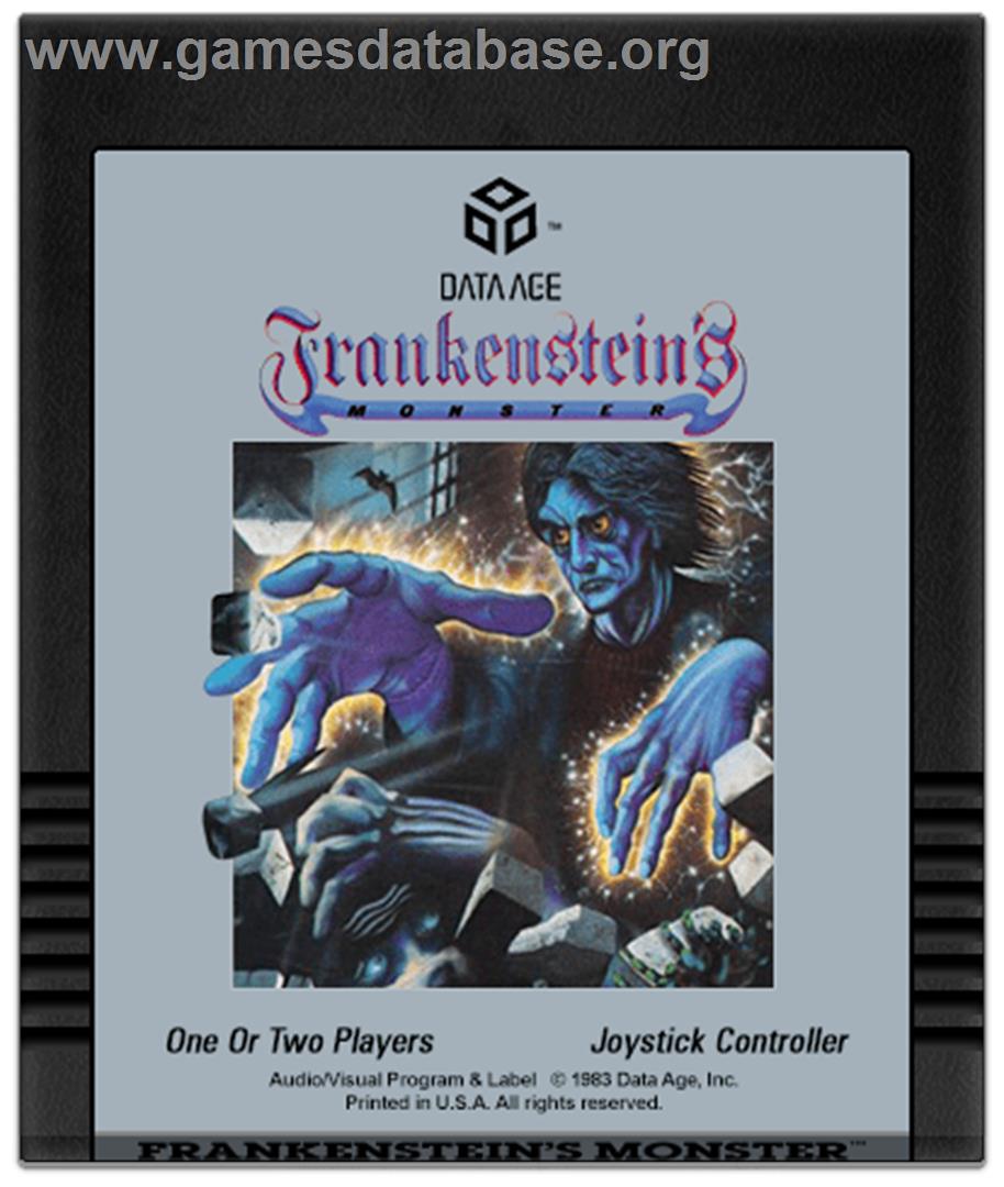 Frankenstein's Monster - Atari 2600 - Artwork - Cartridge