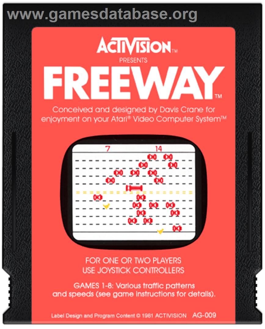 Freeway - Atari 2600 - Artwork - Cartridge
