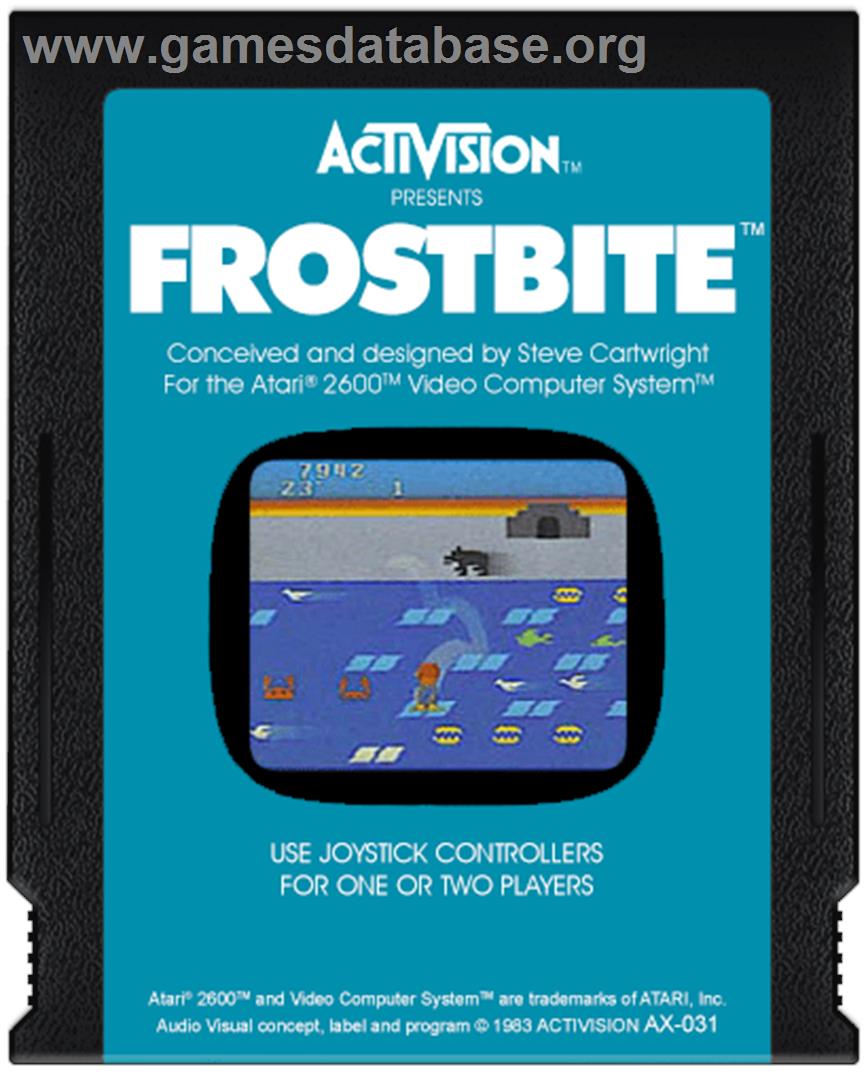 Frostbite - Atari 2600 - Artwork - Cartridge