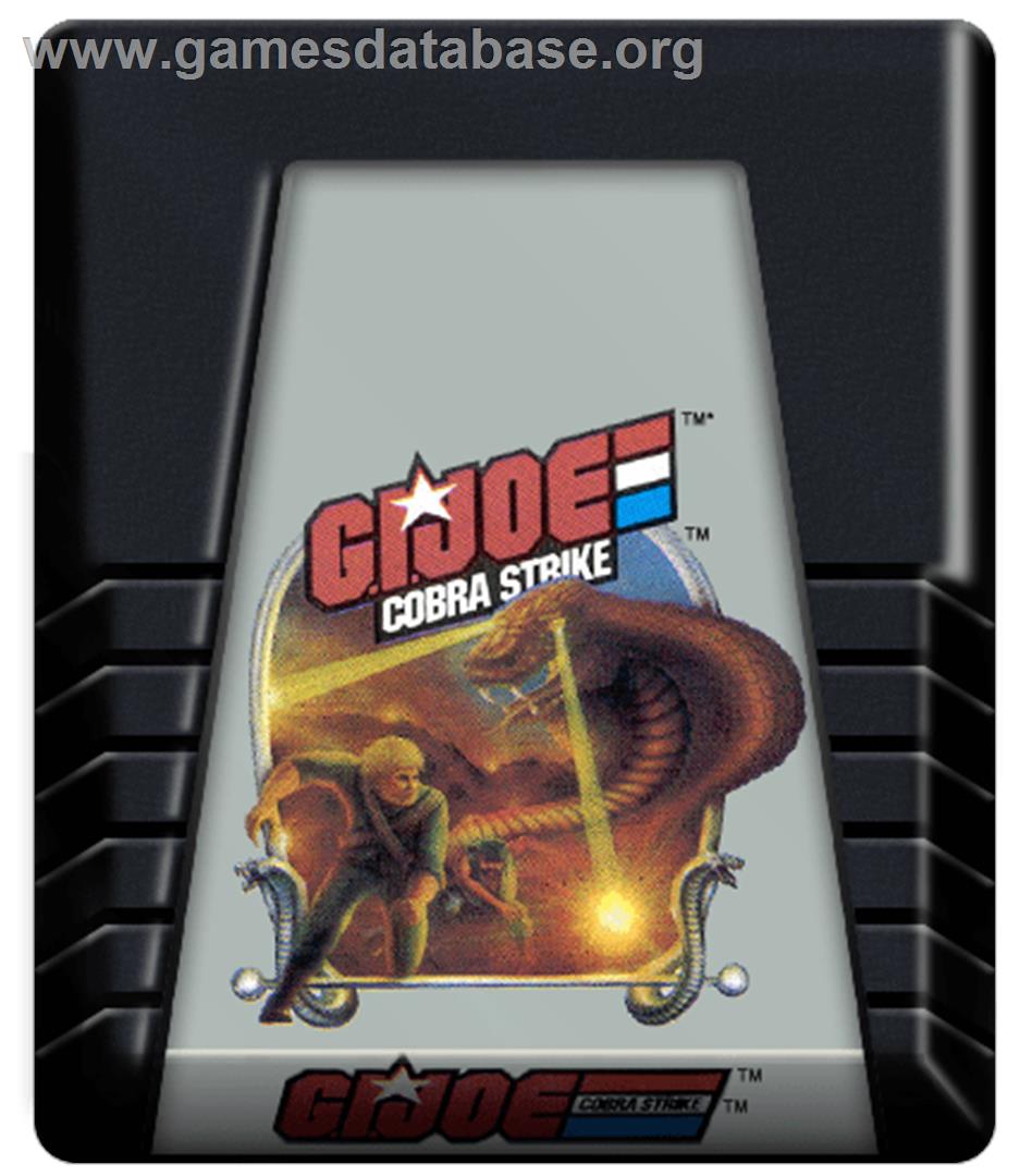 G.I. Joe: Cobra Strike - Atari 2600 - Artwork - Cartridge