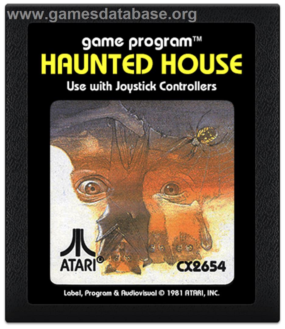 Haunted House - Atari 2600 - Artwork - Cartridge