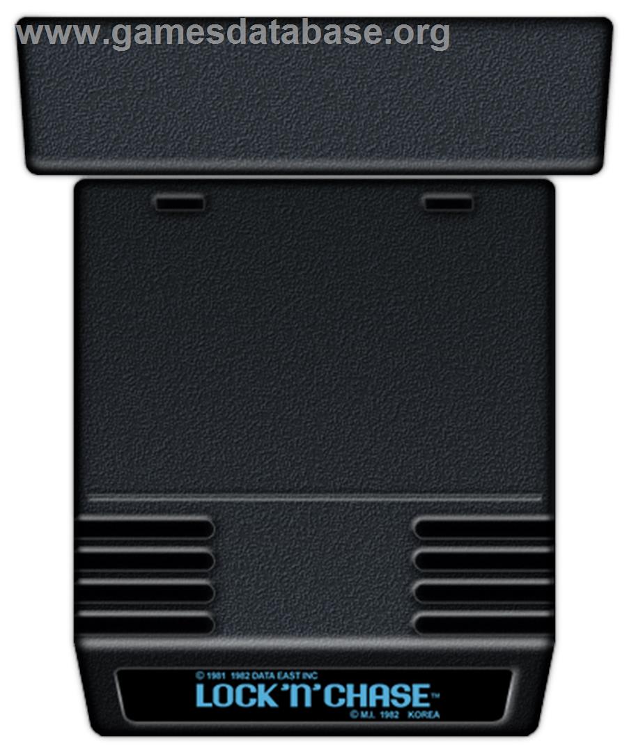 Lock 'n' Chase - Atari 2600 - Artwork - Cartridge