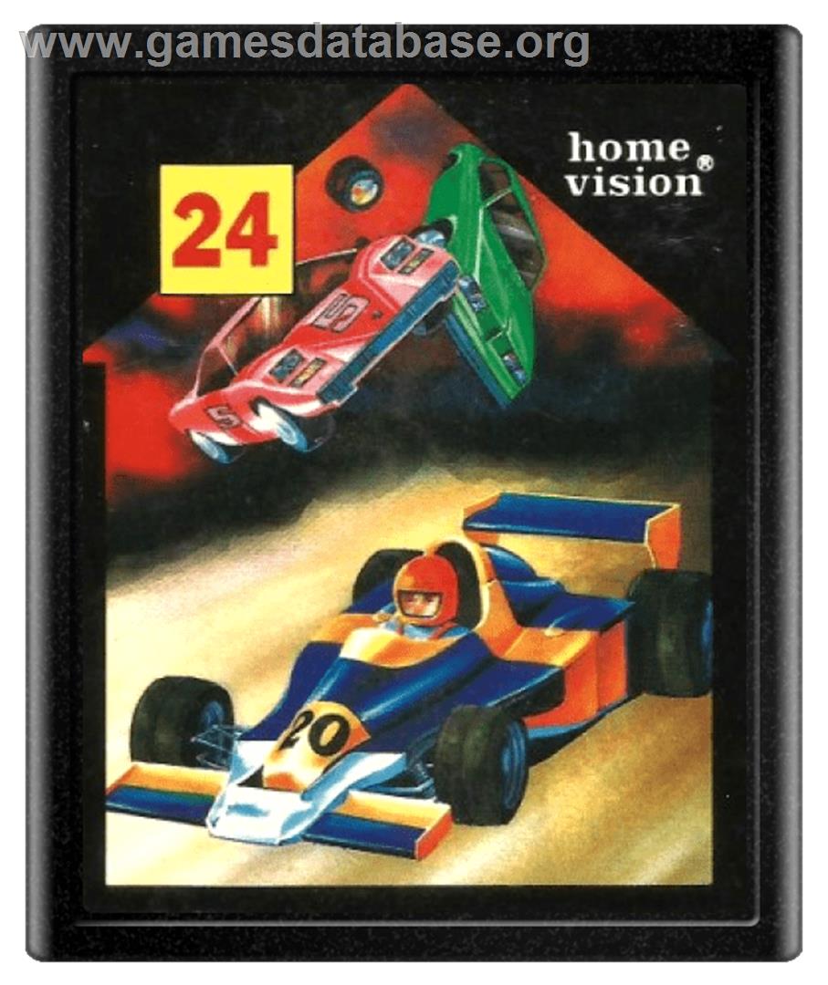 Night Driver - Atari 2600 - Artwork - Cartridge