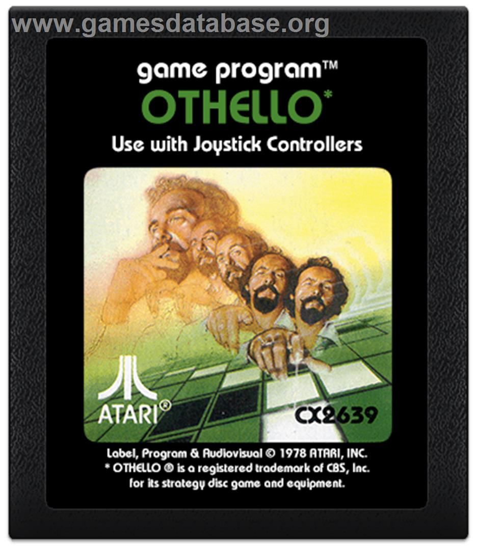 Othello - Atari 2600 - Artwork - Cartridge