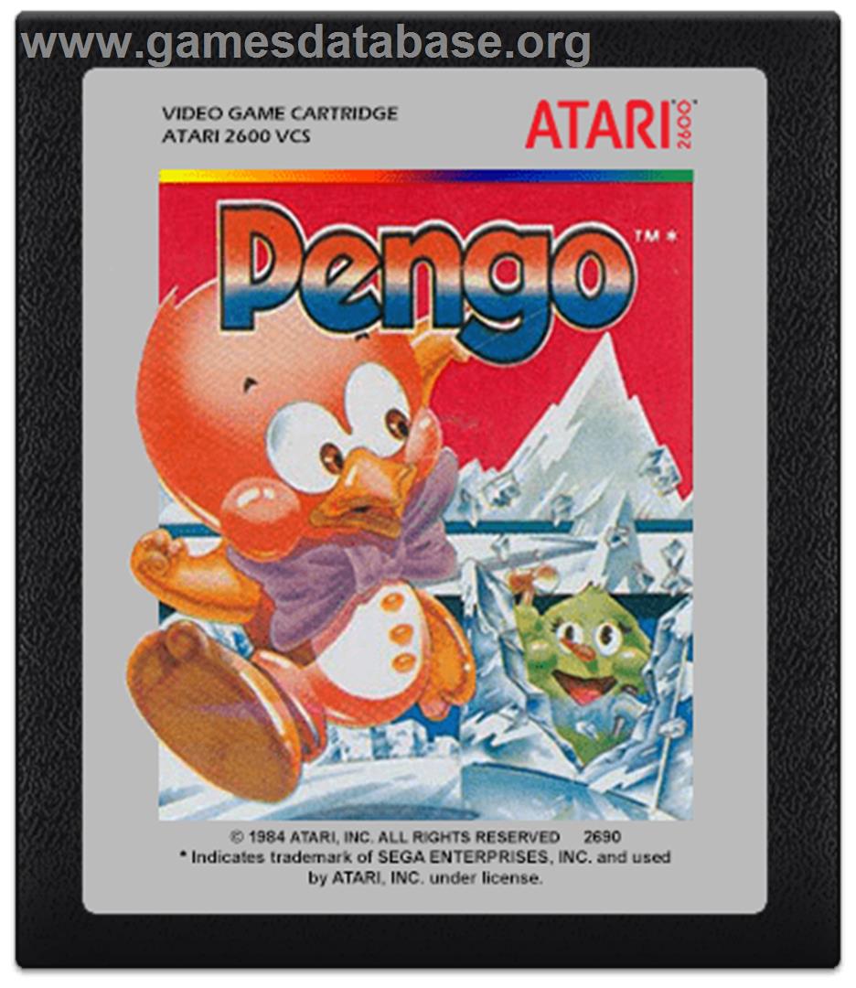 Pesco - Atari 2600 - Artwork - Cartridge