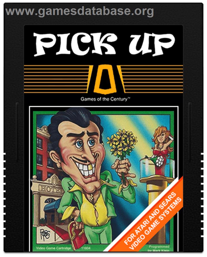 Pick Up - Atari 2600 - Artwork - Cartridge