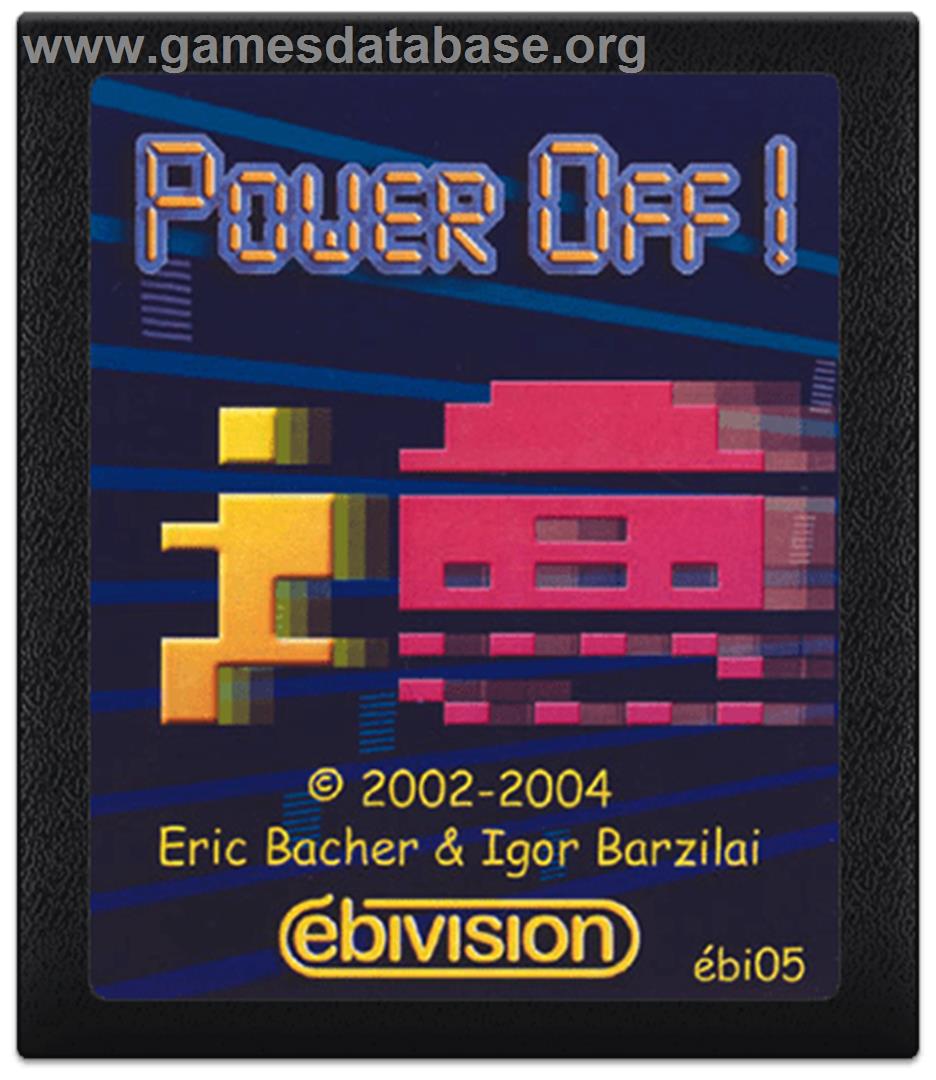 Power Off! - Atari 2600 - Artwork - Cartridge