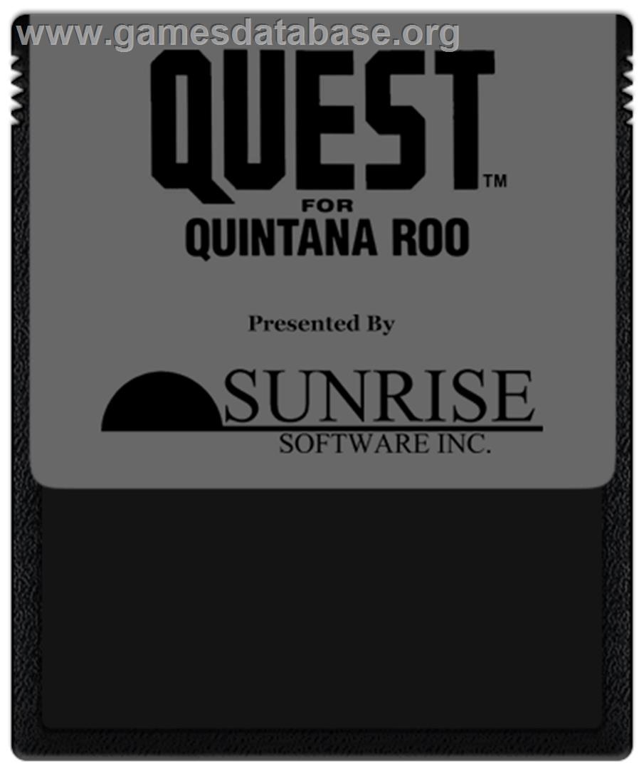 Quest for Quintana Roo - Atari 2600 - Artwork - Cartridge