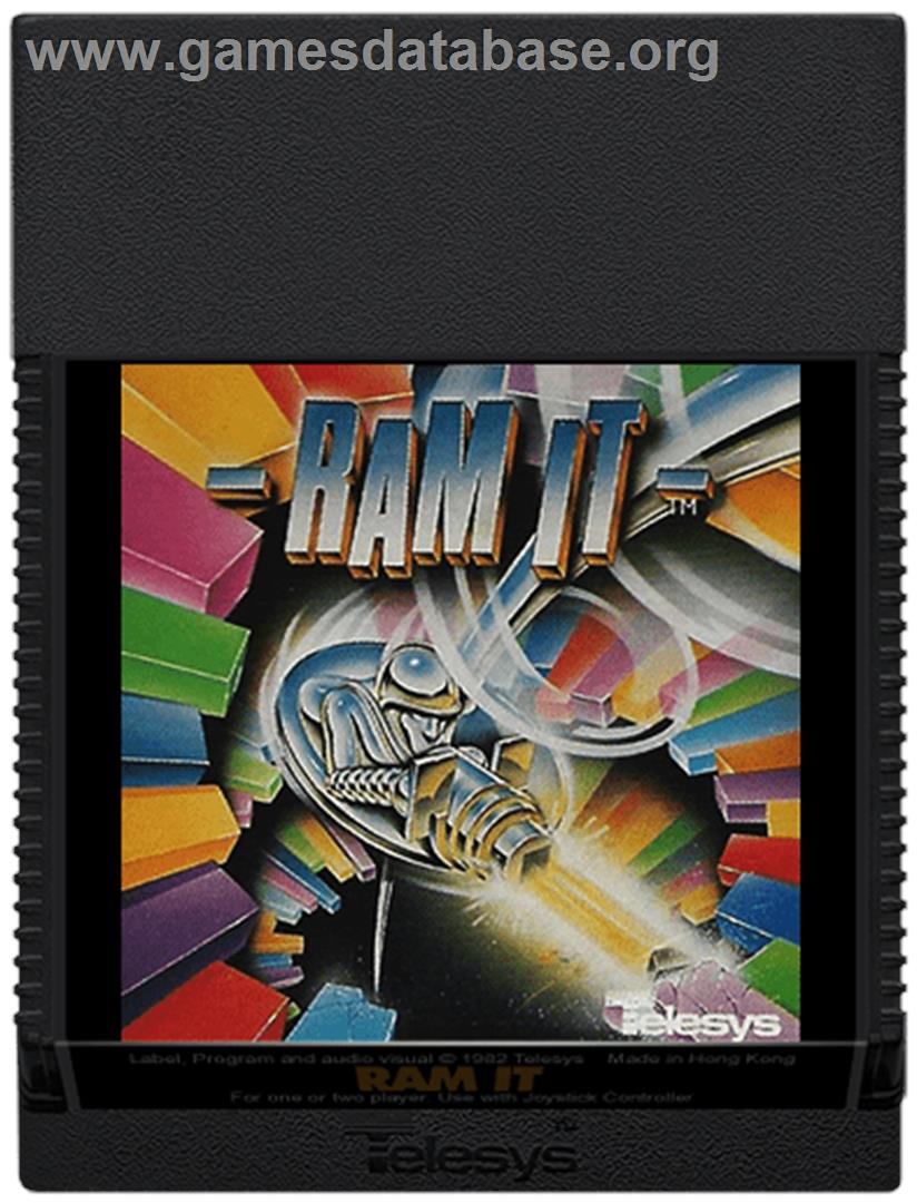 Ram It - Atari 2600 - Artwork - Cartridge