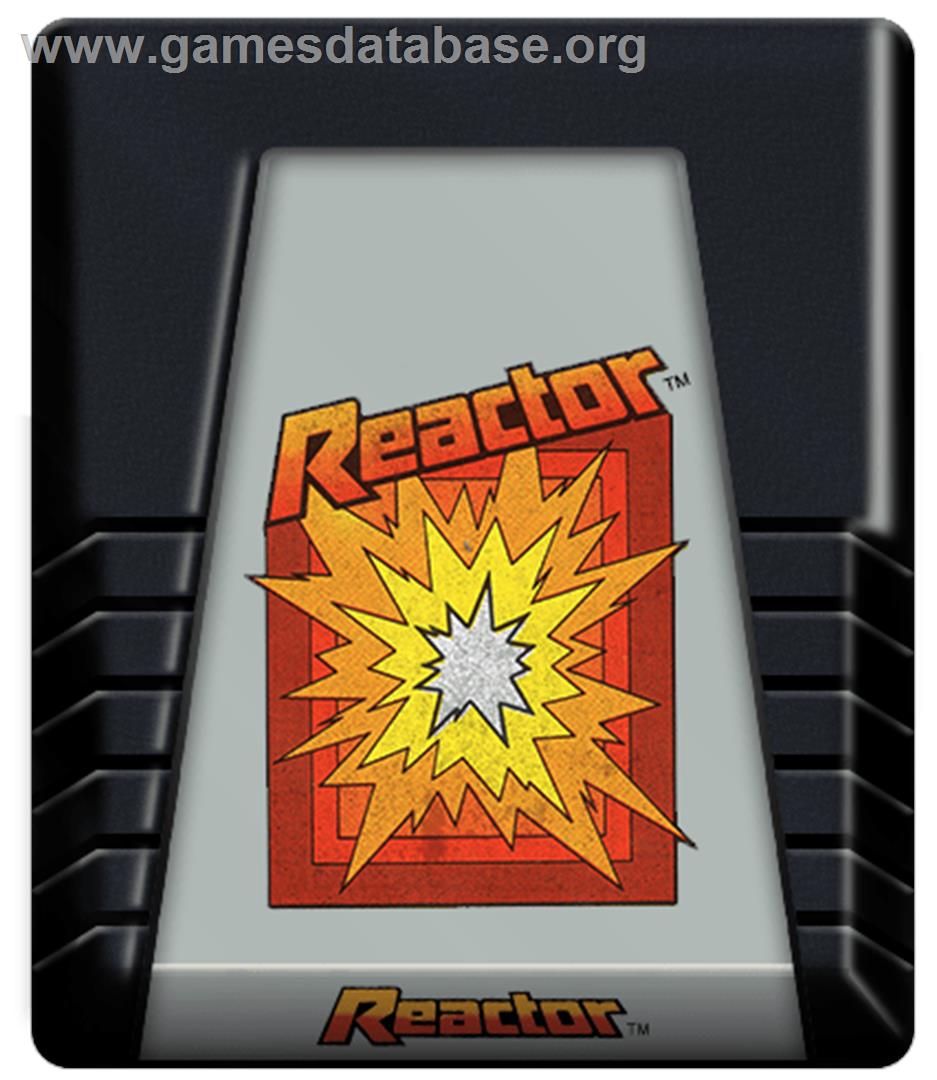Reactor - Atari 2600 - Artwork - Cartridge