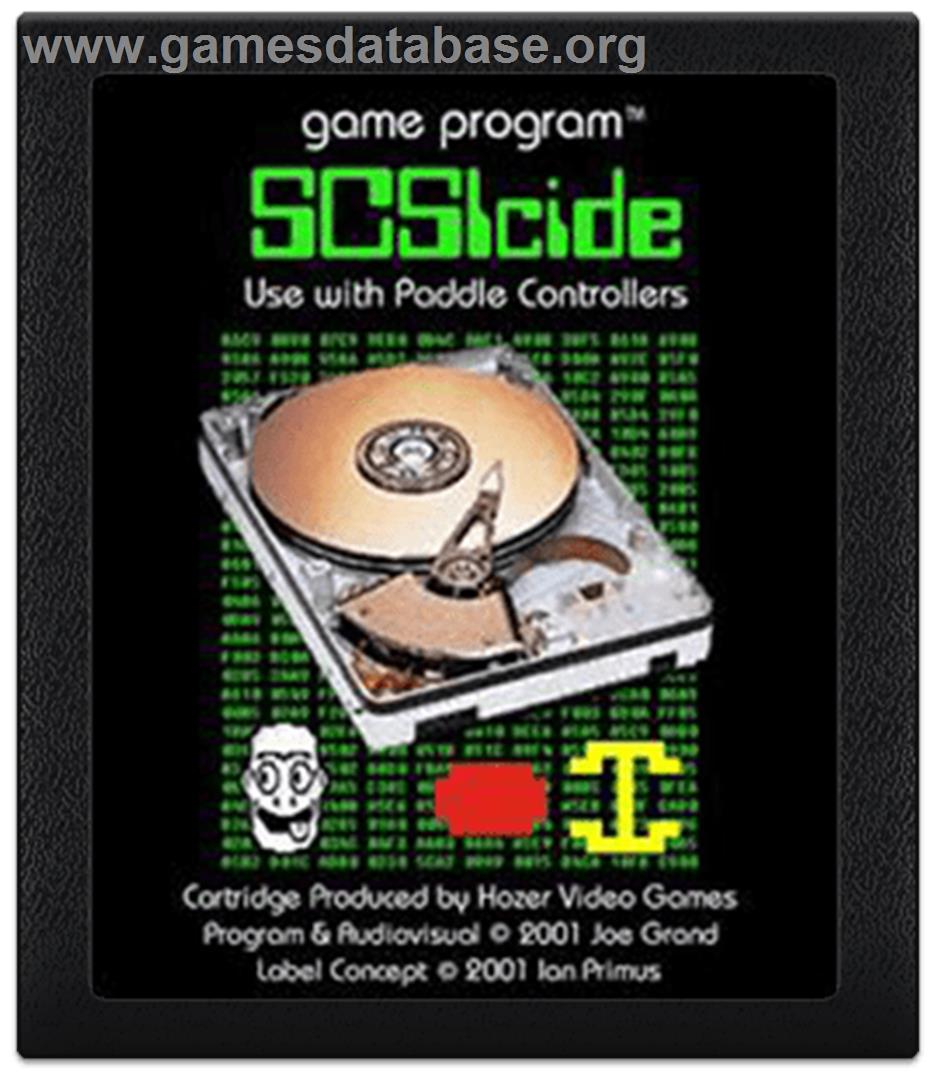 SCSIcide - Atari 2600 - Artwork - Cartridge