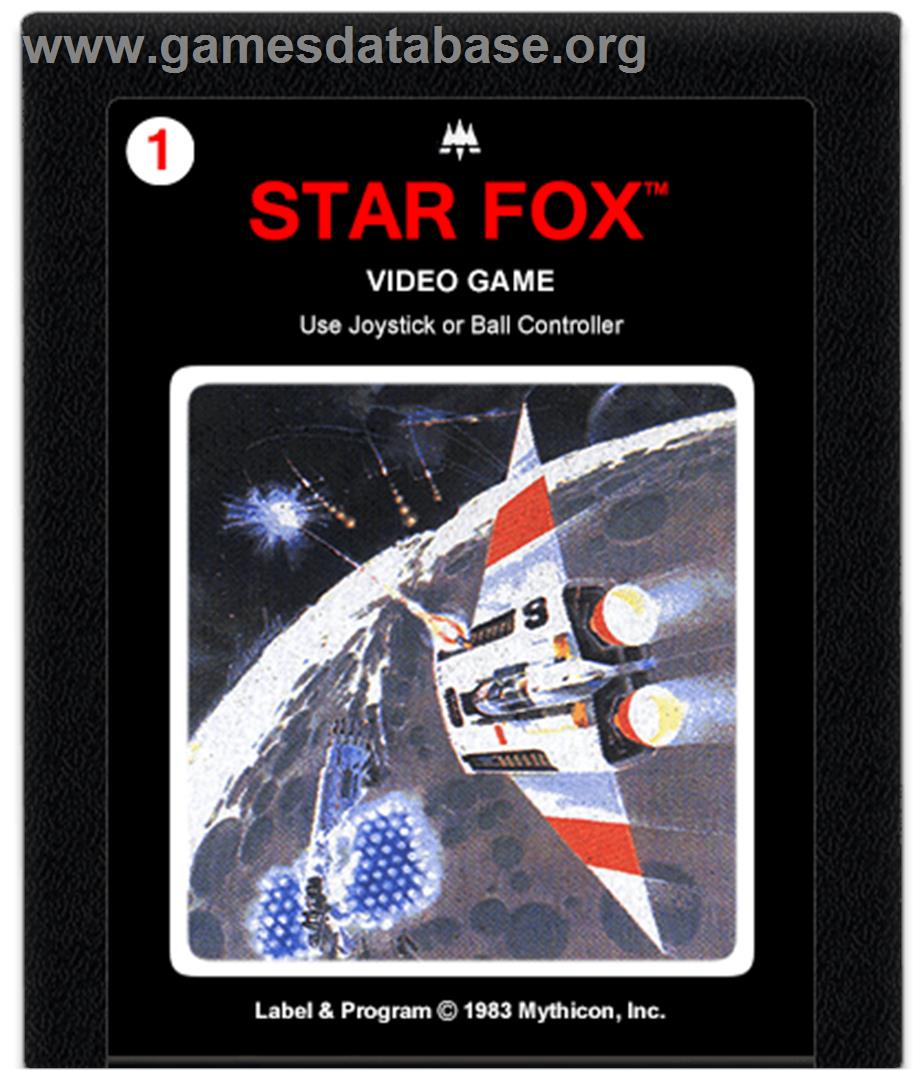 Star Fox - Atari 2600 - Artwork - Cartridge