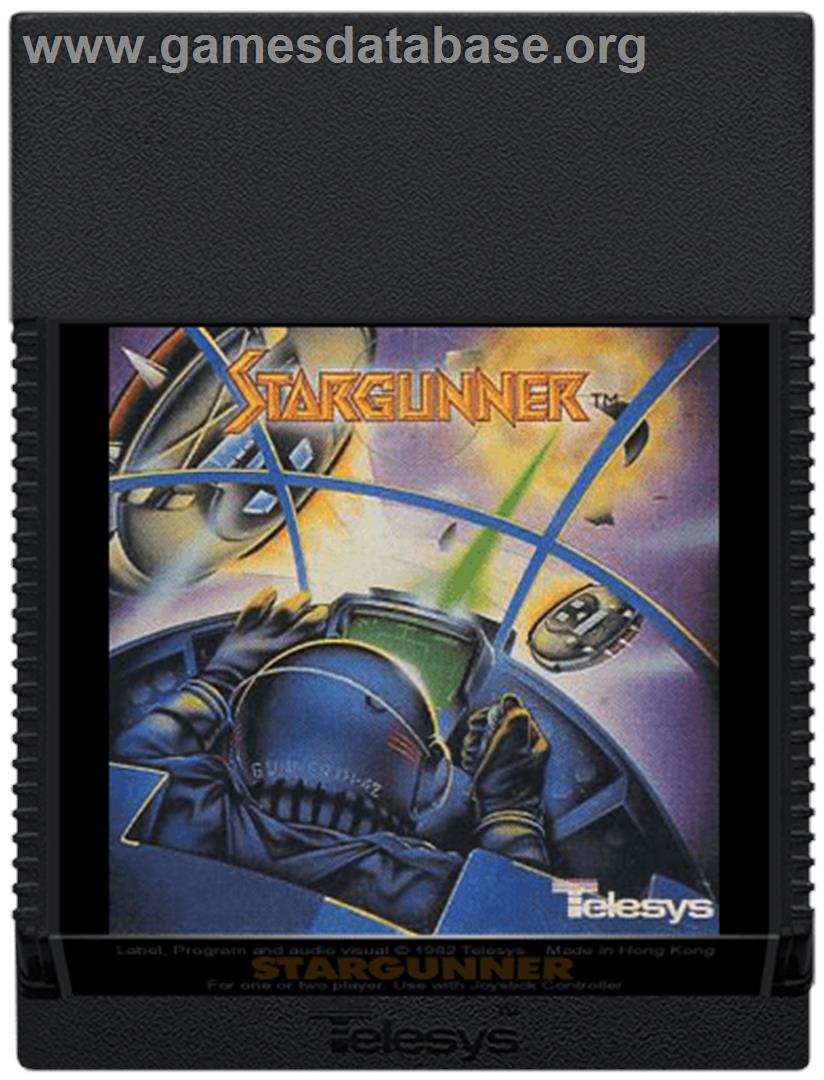 Stargunner - Atari 2600 - Artwork - Cartridge