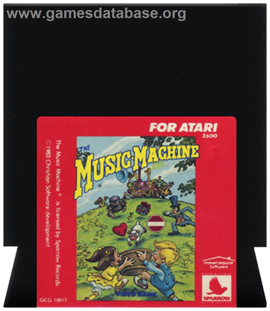 The Music Machine - Atari 2600 - Artwork - Cartridge