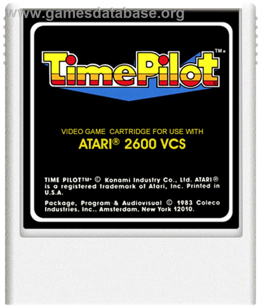 Time Pilot - Atari 2600 - Artwork - Cartridge
