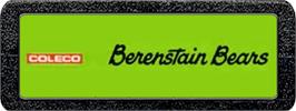 Top of cartridge artwork for Berenstain Bears on the Atari 2600.