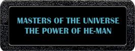 Top of cartridge artwork for Masters of the Universe: The Power of He-Man on the Atari 2600.