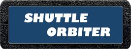 Top of cartridge artwork for Shuttle Orbiter on the Atari 2600.