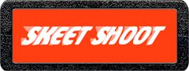 Top of cartridge artwork for Skeet Shoot on the Atari 2600.