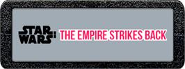 Top of cartridge artwork for Star Wars: The Empire Strikes Back on the Atari 2600.